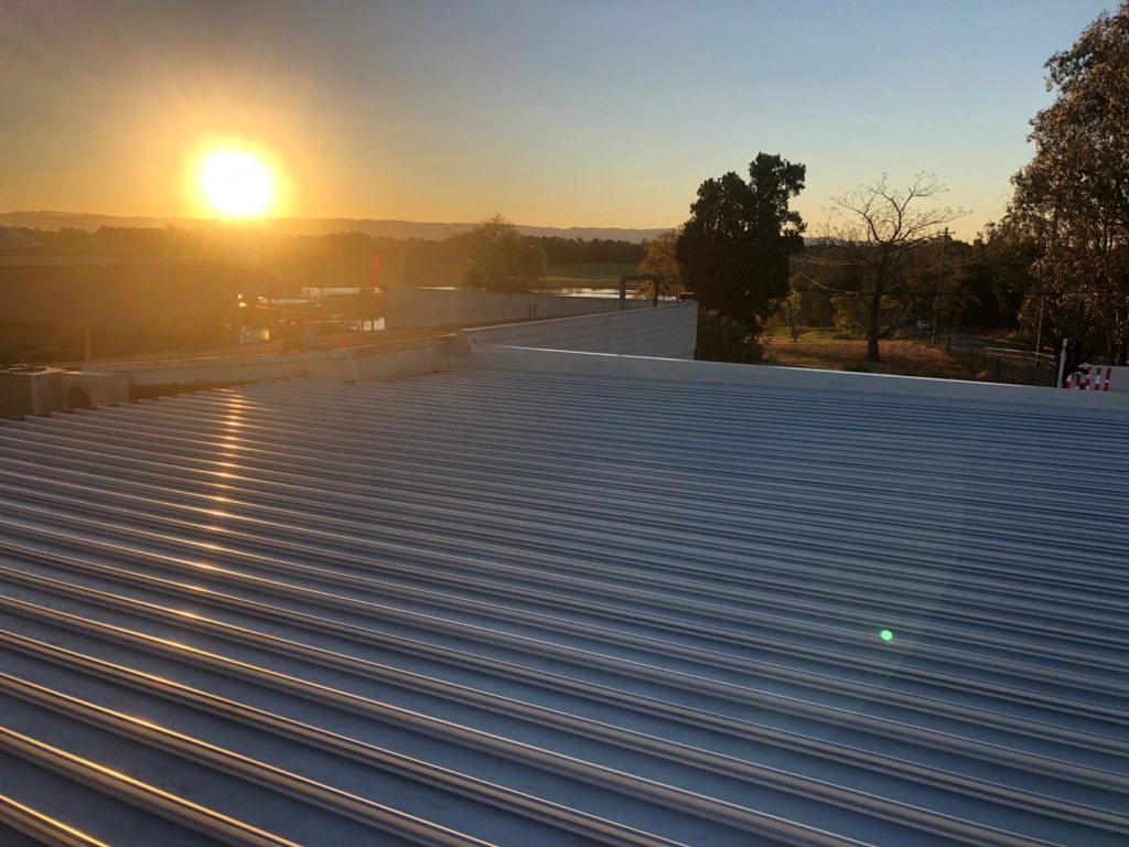BP job, finished roof line