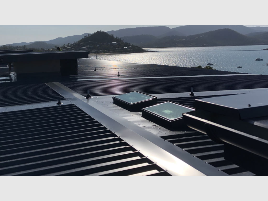 High End Roofing crew re-roofing a Brisbane home